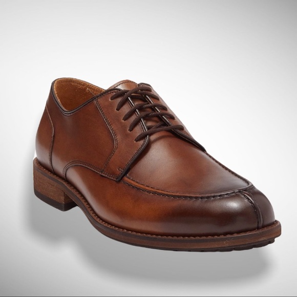 WARFIELD AND GRAND HUGHES BURNISHED LEATHER DERBY - Picture 3 of 6
